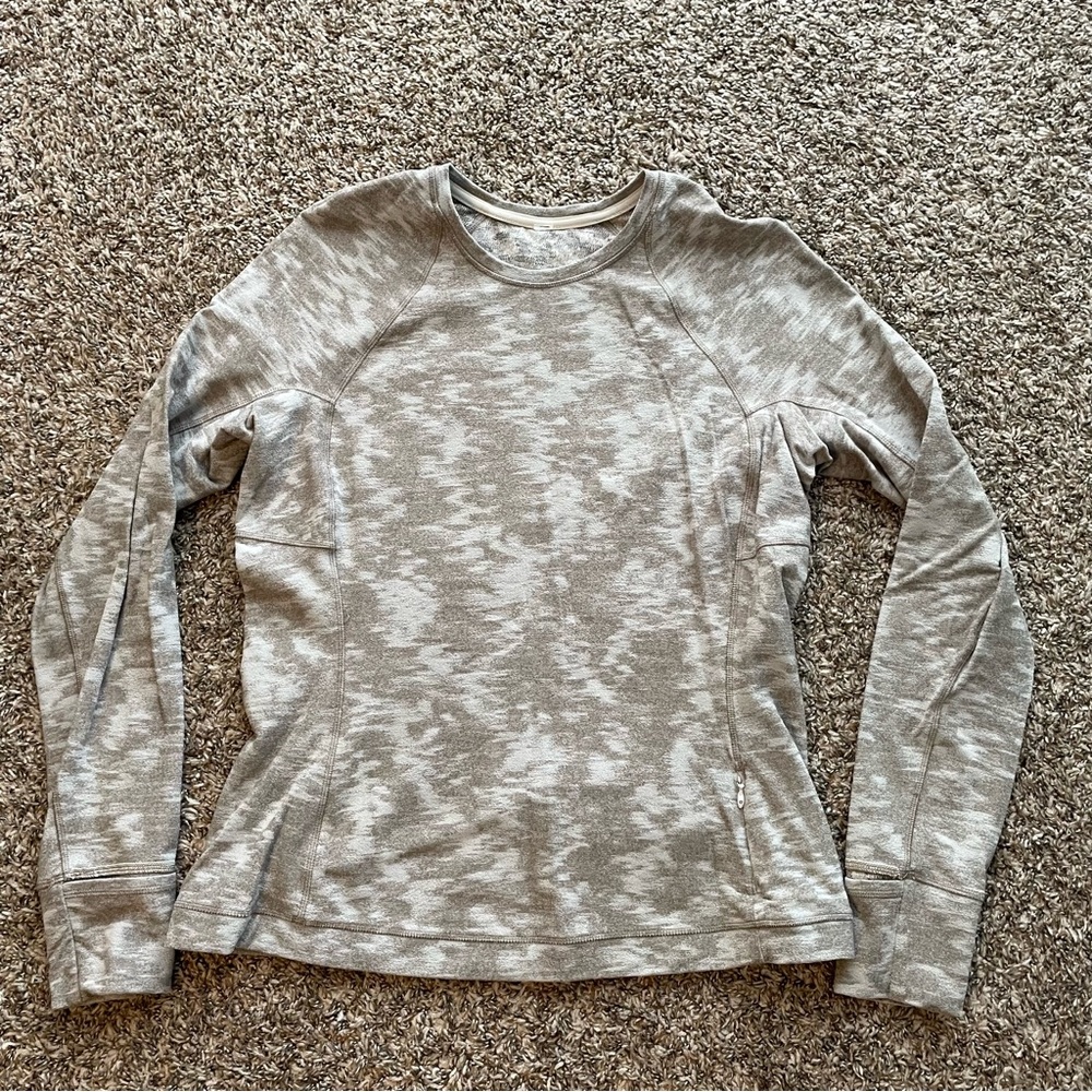Lululemon Ready to Rulu Fleece Long Sleeve